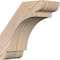 Ekena Millwork 3 1/2"W x 8"D x 8"H Olympic Smooth Knee Brace, Douglas Fir BRC04X08X08OLY00SDF - alternate 1
